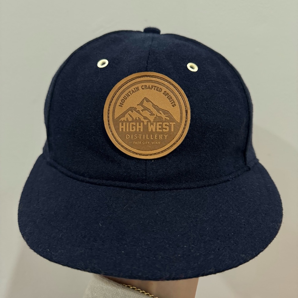 High West Distillery Hat Adult Men OSFA Adjustable Park City Utah Relaxed Brim